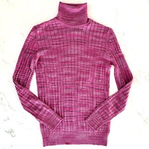 M Missoni Pink Spacedye Turtleneck Size 4
